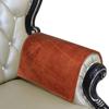 D DOLLY LAMB Leather Recliner Chair Headrest Cover - Sofa, Love Seat, Furniture Protector, Slipcover Theater Seat Cover/SlipCover for Home & Office, 14x26 Inches - Orange Crunch Pack of 2 view 4