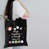 PXTIDY Game Tote Bag What Happens Stays At Shopping Bag Game Lover Casino Gambling Gift For Gambler view 2