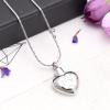 SHEIL Paw On Heart Pet Memorial Ashes Keepsake Urn Necklace Keepsake Pendant for Dog Cat Ash Holder Funeral Urns view 2