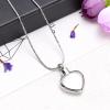SHEIL Paw On Heart Pet Memorial Ashes Keepsake Urn Necklace Keepsake Pendant for Dog Cat Ash Holder Funeral Urns view 3
