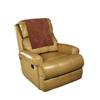 Azrah Traders Leather Recliner Chair Headrest Cover - Sofa, Love Seat, Furniture Protector, Slipcover Theater Seat Cover/SlipCover for Home & Office, 30x50 Inches - Brown Crunch Pack of 2 view 2