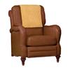 Azrah Traders Suede Leather Recliner Chair Headrest Cover for Home & Office - Sofa, Love Seat, Furniture Protector, Slipcover Theater Seat Cover, 30x30 Inches - Camal (01) Pack of 2 view 2