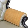 Azrah Traders Suede Leather Recliner Chair Headrest Cover for Home & Office - Sofa, Love Seat, Furniture Protector, Slipcover Theater Seat Cover, 30x30 Inches - Camal (01) Pack of 2 view 4