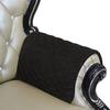 Azrah Traders Suede Leather Recliner Chair Headrest Cover for Home & Office - Sofa, Love Seat, Furniture Protector, Slipcover Theater Seat Cover, 30x30 Inches - Black (01) Pack of 2 view 4