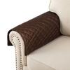Azrah Traders Leather Recliner Chair Headrest Cover - Sofa, Love Seat, Furniture Protector, Slipcover Theater Seat Cover/SlipCover for Home & Office, 30x50 Inches - Light Brown Pack of 2 view 3