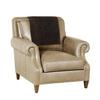 Azrah Traders Leather Recliner Chair Headrest Cover - Sofa, Love Seat, Furniture Protector, Slipcover Theater Seat Cover/SlipCover for Home & Office, 30x50 Inches - Dark Brown Crunch Pack of 2 view 2