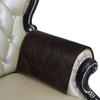 Azrah Traders Leather Recliner Chair Headrest Cover - Sofa, Love Seat, Furniture Protector, Slipcover Theater Seat Cover/SlipCover for Home & Office, 30x50 Inches - Dark Brown Crunch Pack of 2 view 4