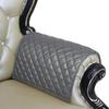 Azrah Traders Leather Recliner Chair Headrest Cover - Sofa, Love Seat, Furniture Protector, Slipcover Theater Seat Cover/SlipCover for Home & Office, 14x30 Inches - Grey (05) Pack of 2 view 4