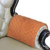 Azrah Traders Suede Leather Recliner Chair Headrest Cover for Home & Office - Sofa, Love Seat, Furniture Protector, Slipcover Theater Seat Cover, 14x26 Inches - Tan Pack of 1 view 4