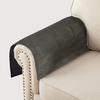 Azrah Traders Leather Recliner Chair Headrest Cover - Sofa, Love Seat, Furniture Protector, Slipcover Theater Seat Cover/SlipCover for Home & Office, 24x30 Inches - Grey Antique Pack of 2 view 3