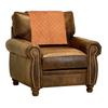 Azrah Traders Suede Leather Recliner Chair Headrest Cover for Home & Office - Sofa, Love Seat, Furniture Protector, Slipcover Theater Seat Cover, 14x26 Inches - Tan (01) Pack of 2 view 2