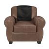 Azrah Traders Leather Recliner Chair Headrest Cover - Sofa, Love Seat, Furniture Protector, Slipcover Theater Seat Cover/SlipCover for Home & Office, 30x30 Inches - Black (03) Pack of 2 view 1