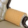 Azrah Traders Suede Leather Recliner Chair Headrest Cover for Home & Office - Sofa, Love Seat, Furniture Protector, Slipcover Theater Seat Cover, 30x30 Inches - Camal Pack of 2 view 4