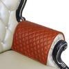 Azrah Traders Leather Recliner Chair Headrest Cover - Sofa, Love Seat, Furniture Protector, Slipcover Theater Seat Cover/SlipCover for Home & Office, 30x50 Inches - Tan (01) Pack of 2 view 4