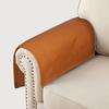 Azrah Traders Leather Recliner Chair Headrest Cover - Sofa, Love Seat, Furniture Protector, Slipcover Theater Seat Cover/SlipCover for Home & Office, 30x30 Inches - Mango Tan (04) Pack of 2 view 3