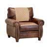 Azrah Traders Leather Recliner Chair Headrest Cover - Sofa, Love Seat, Furniture Protector, Slipcover Theater Seat Cover/SlipCover for Home & Office, 18x26 Inches - Light Beige Pack of 2 view 2