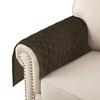 Azrah Traders Suede Leather Recliner Chair Headrest Cover for Home & Office - Sofa, Love Seat, Furniture Protector, Slipcover Theater Seat Cover, 30x30 Inches - Olive Green (01) Pack of 2 view 3