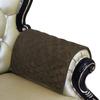 Azrah Traders Suede Leather Recliner Chair Headrest Cover for Home & Office - Sofa, Love Seat, Furniture Protector, Slipcover Theater Seat Cover, 30x30 Inches - Olive Green (01) Pack of 2 view 4