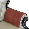 Azrah Traders Suede Leather Recliner Chair Headrest Cover for Home & Office - Sofa, Love Seat, Furniture Protector, Slipcover Theater Seat Cover, 30x30 Inches - Brown Pack of 2 view 4