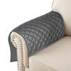 Azrah Traders Leather Recliner Chair Headrest Cover - Sofa, Love Seat, Furniture Protector, Slipcover Theater Seat Cover/SlipCover for Home & Office, 14x30 Inches - Grey (05) Pack of 1 view 3