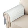 Azrah Traders Leather Recliner Chair Headrest Cover - Sofa, Love Seat, Furniture Protector, Slipcover Theater Seat Cover/SlipCover for Home & Office, 24x30 Inches - White (02) Pack of 2 view 3