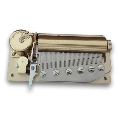 Play (My Neighbor Totoro/Mononoke Hime/Always With Me) Golden Music Box Part Wind up 50 Note Orpheus-Sankyo Musical Movement for DIY Musical Boxes (10 Tunes Option)