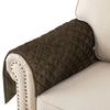Ganloz Suede Leather Recliner Chair Headrest Cover for Home & Office - Sofa, Love Seat, Furniture Protector, Slipcover Theater Seat Cover, 30x30 Inches - Olive Green Pack of 2 view 3
