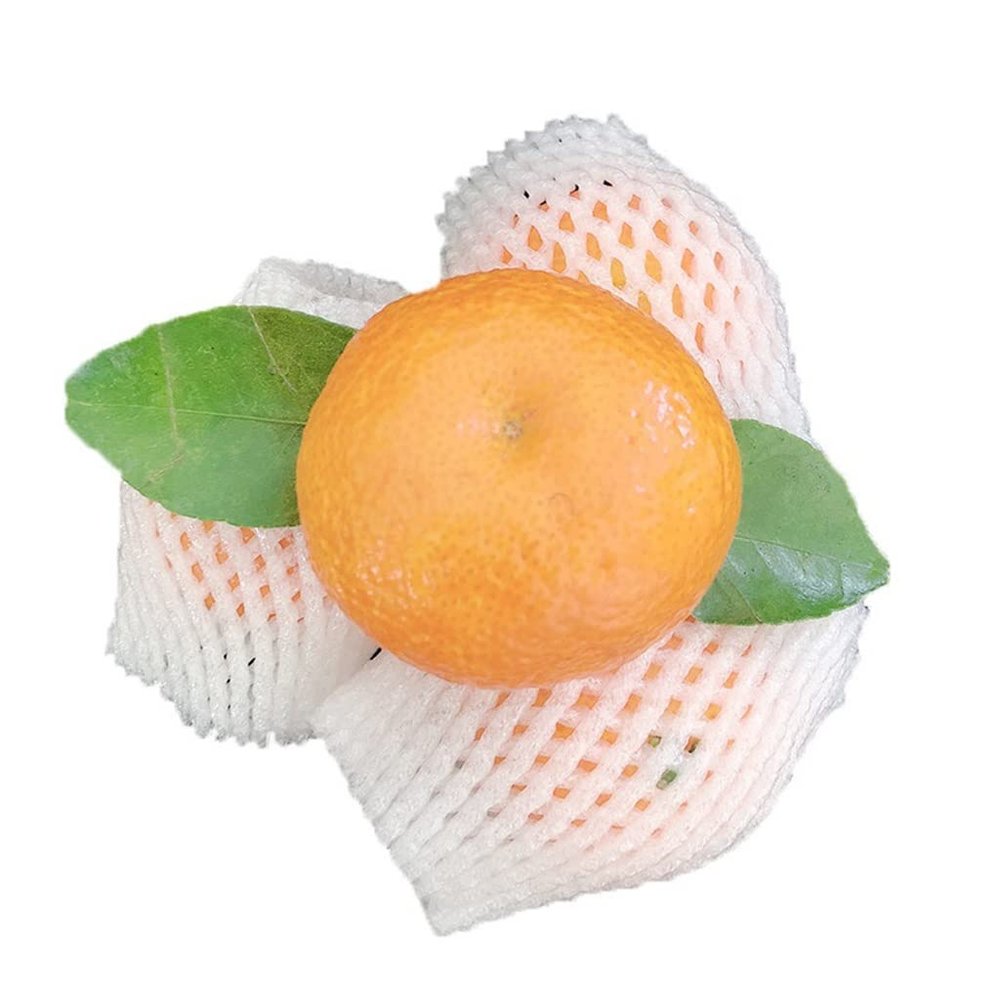 50pcs Foam Net Sleeve Pocket Shockproof, for Protection Transport Packing Wine Glass Bottle Fragile Items Vegetable Fruit Thicken Mesh Bag (Size : 12x7cm)