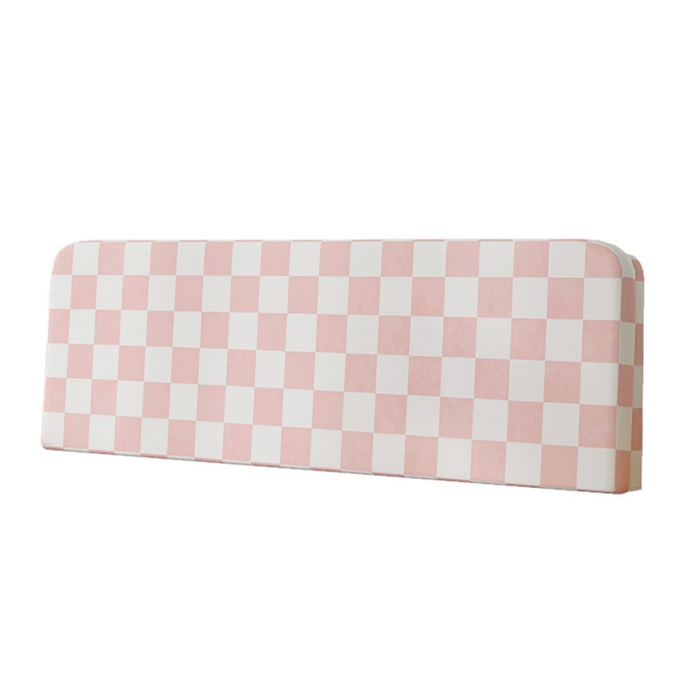 Headboard Cushion for Adult, Dutch Fleece Upholstered King Size Bed Rest Back Bolster Backrest Extra Large Reading Pillow with Removable Cover for Watching TV, Gaming,Resting,A,No headboard 47