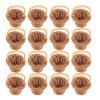 GANAZONO 16 Pcs mini flower basket toys storage basket mini straw baskets easter party baskets picnic ature basket kids candy rattan Multifunction children's basket view 1