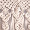 OIHYA Macrame Curtain Wall Hanging Handmade Boho Curtains for Wedding Backdrop Arch Closet Room Divider Boho Wall Decor 40"X80" view 2