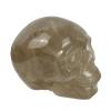 Skeleton Natural Tea Crystal handcarvedcollectHome Decoration Halloween 3.9inch view 1