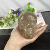 Skeleton Natural Tea Crystal handcarvedcollectHome Decoration Halloween 3.9inch view 3