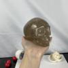 Skeleton Natural Tea Crystal handcarvedcollectHome Decoration Halloween 3.9inch view 4