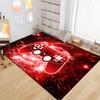 BATATADOCE Video Game Rug, 3D Printed Gamepad Controller Area Rugs for Bedroom Boys Living Room Red Large Cool Gamer Rugs Gaming Art Design Home Decor Crystal Doormat Yoga Mats, 63"x47" view 4