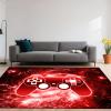 BATATADOCE Video Game Rug, 3D Printed Gamepad Controller Area Rugs for Bedroom Boys Living Room Red Large Cool Gamer Rugs Gaming Art Design Home Decor Crystal Doormat Yoga Mats, 70"x55" view 4