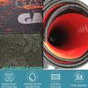 3D Gamer Carpet Decor Large Game Area Rugs Modern Game Printed Living Room Mat Bedroom Controller Player Boys Gifts Home Crystal Floor Polyester Mat Blue view 4