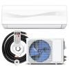 LDAILY Split Air Conditioner, Inverter Air Conditioner with 5 Operation Modes, 4 Speeds, & Self-cleaning Function, Remote Control & Installation Kit Included, Good Performance Ac Unit (18000Btu, 220V) view 1