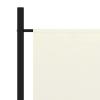 3-Panel Room Divider, Screen for Office, Partition Room Separators, Freestanding Room Divider Screen Panel Cream White 102.4"x70.9" view 4