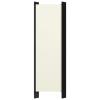 5-Panel Room Divider, Screen for Office, Partition Room Separators, Freestanding Room Divider Screen Panel Cream White 98.4"x70.9" view 4