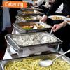 12-Piece Large Serving Utensils Set, E-far Stainless Steel 9.8 Inch Serving Slotted Spoons, 9.9 Inch Fork, 9.4 Inch Tong for Buffet Catering Banquet, Mirror Finish & Dishwasher Safe view 4