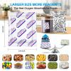 500cc Oxygen Absorbers for Food Storage - 100 Count Individually Wrapped Oxygen Absorbers for Long Term Food Storage, Work with Mylar Bags, Mason Jars, Freeze Dryer to Dehydrated & Preserved Foods view 4