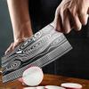 Meat Cleaver, 7 inch Chef's knife meat vegetable butcher knife high carbon stainless steel meat cleaver Damascus pattern slicing tool (Color : Cleaver knife) view 4