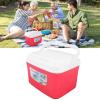 Cryfokt Portable Cooler, 5L Insulated Ice Box Warmer Cooler with Handle, 5 Ice Bags Long Lasting Outdoor Cooler Lunch Cooler for Camping, Picnic, Beach, Work, Trip, Fishing, BBQ, Car (Red) view 2