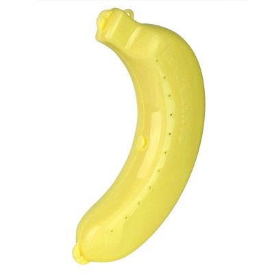Hztyyier Portable Banana Holder, Compact Fruit Storage Case, Leak-Proof Design for Travel and Outdoor Activities