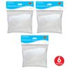 Beistle Sparkling Snow 6 Ounces of Shimmering White Artificial Snowflakes for Winter Holiday Displays, Christmas Village Scenes, Tabletop Dcor and Seasonal Craft Accents view 2