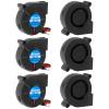 Alinan 6pcs 4020 12V Brushless Cooling Blower Fan 40 * 40 * 20MM Cable Length 30CM Dual Ball Bearing 2PIN Terninal view 1