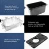 Elite Gourmet EDF2100 Electric Immersion Deep Fryer Removable Basket Adjustable Temperature, Lid with Viewing Window and Odor Free Filter, 2 Quart / 8.2 cup view 2