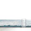 Rugs.com - Monte Carlo Collection Rug 7' 10 x 10' Blue Easy-Clean Area Rug Vintage Medallion for Living Rooms, Dining Rooms, and Offices view 4