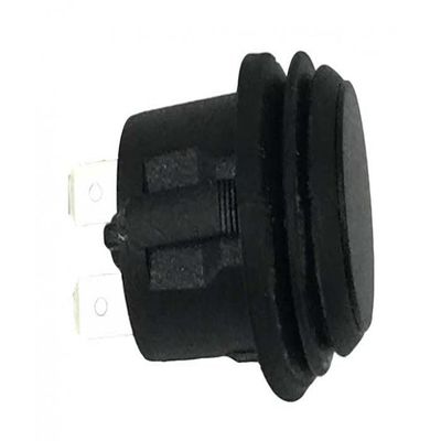 American Outdoor Grill Black 1-Count 1-Way Flush Mount Stainless Steel Push Button Switch